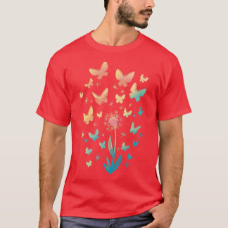 Camiseta Butterfly Lover Monarch Butterfly Art Pattern Inse
