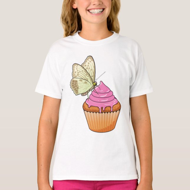 Camiseta Butterfly Muffin (Frente)