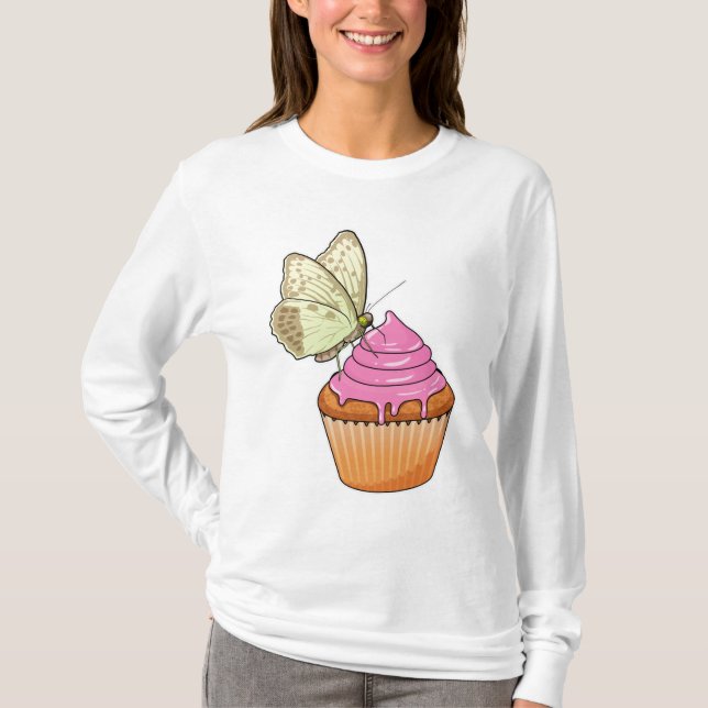 Camiseta Butterfly Muffin (Frente)