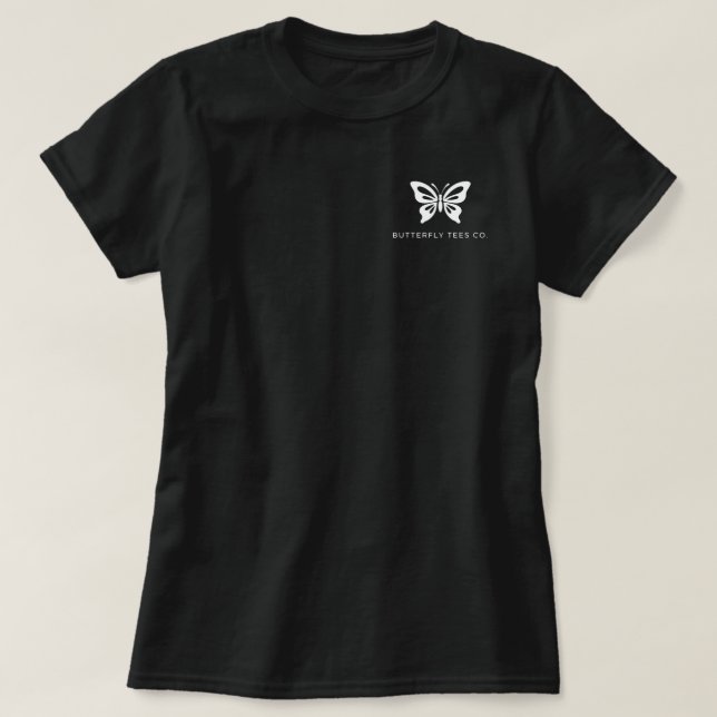 Camiseta Butterfly Tees Co. 0047688 (Frente do Design)