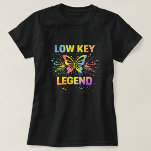 Camiseta Butterfly Tees Co. Low Key Legend 0047724