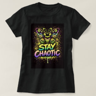 Camiseta Butterfly Tees Co. Stay Chaotic 0047754
