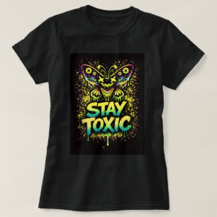 Camiseta Butterfly Tees Co. Stay Tóxico 0047755