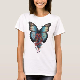 Camiseta Butterfly Wings & Colorful Leaves – Women’s Basic 