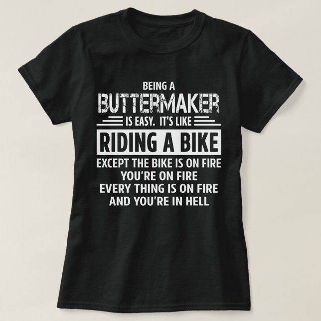 Camiseta Buttermaker (Frente do Design)