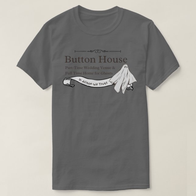 Camiseta Button House (Frente do Design)