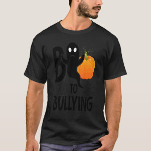 Camiseta Buu Para o Fantasma de Abuso Escolar Abóbora Laran