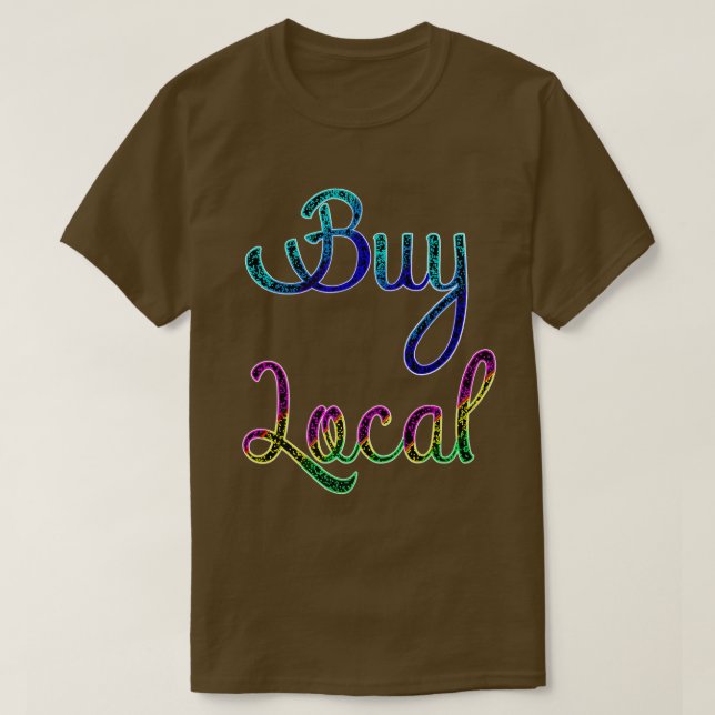 Camiseta Buy Local Farmers Professional Vegan Powerlift No  (Frente do Design)