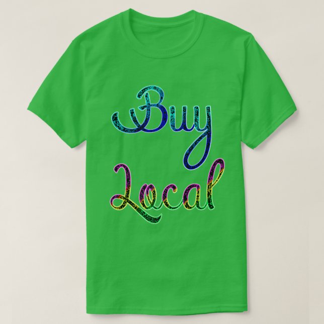Camiseta Buy Local Farmers Professional Vegan Powerlift No  (Frente do Design)