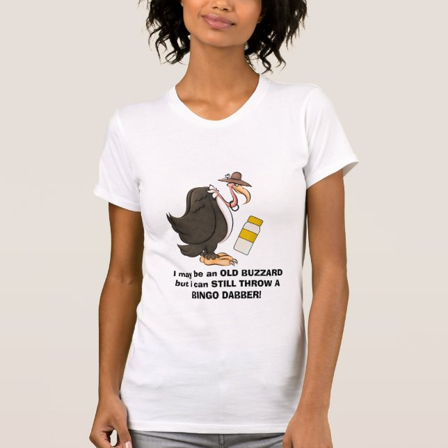 Camiseta Buzzard Bingo antiga (Frente)