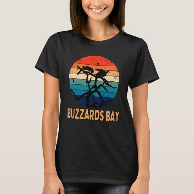 Camiseta Buzzards Bay Cape Cod Massachusetts Vacation Souve (Frente)