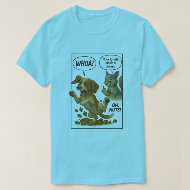 Camiseta Buzzfusion Hollow Comic Tee - Maple's Acorn Mistai (Frente do Design)