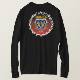 CAMISETA BW! ADVERTÊNCIA BIOHAZARD! CAVEIRA