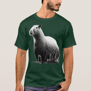 Camiseta BW Capybara 1