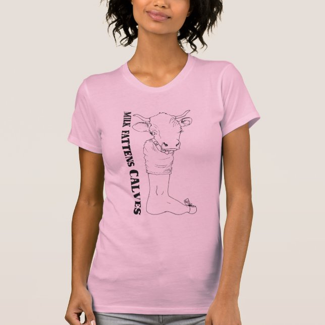 Camiseta Bw do leite (Frente)