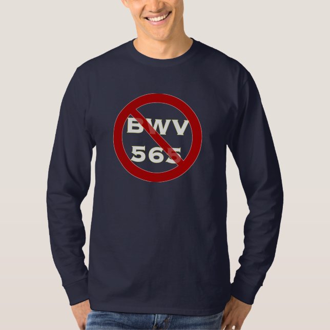 Camiseta BWV565 proibido (Frente)