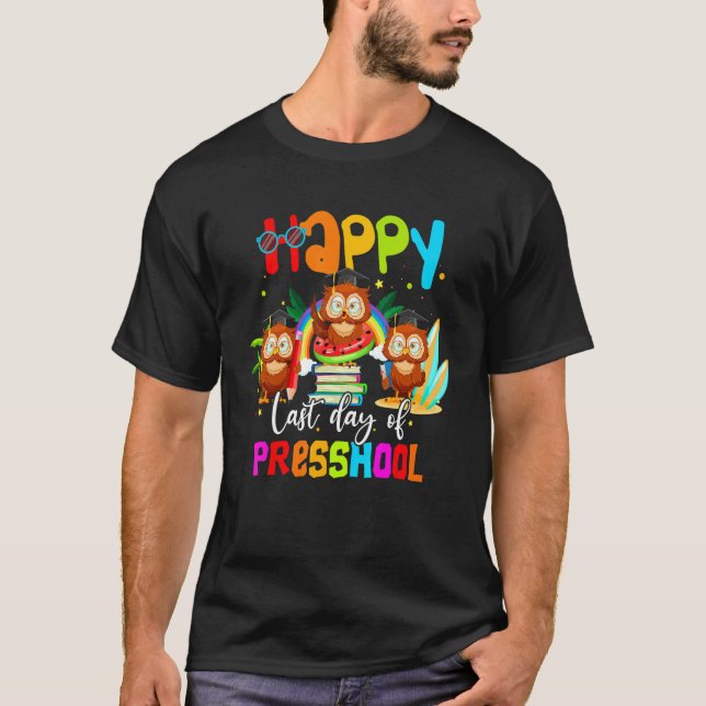 Camiseta Bye Bye School Hello Piscina Summer Owschool (Frente)