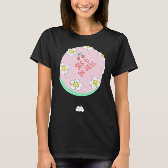 Camiseta Bye Cake  Idea Breakup Farewell Team Colleague (Frente)