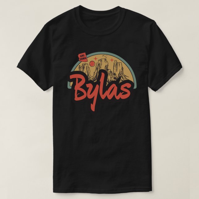 Camiseta Bylas, Arizona (Frente do Design)
