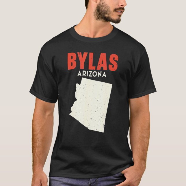 Camiseta Bylas Arizona EUA Estado América Viagem Arizonian (Frente)