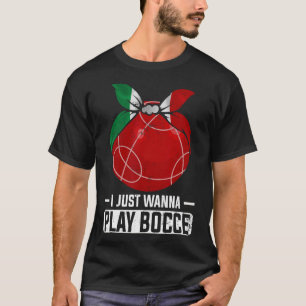 Camiseta Byll Do Jogador Bocci Da Boliche Italiana