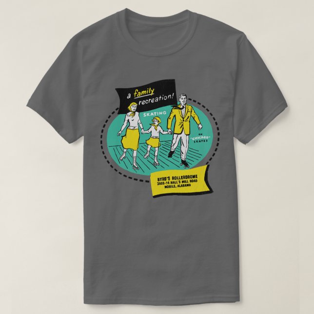 Camiseta Byrds Rollerdrome TShirt (Frente do Design)