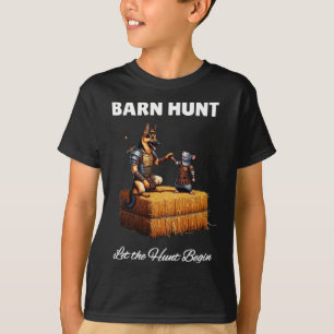 Camiseta Byrn Hunt Lover - Rato Guerreiro E Shep Alemão