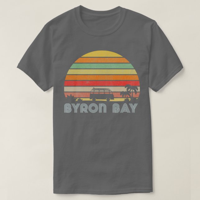 Camiseta Byron Bay Retro (Frente do Design)