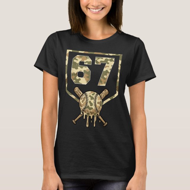 Camiseta Bysebyll 67 Drip Boys Sorvete Pingando Six Seven (Frente)