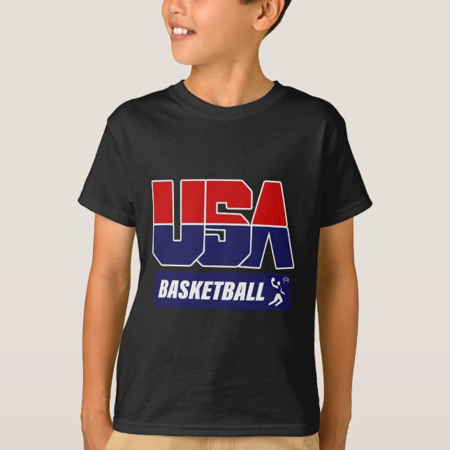 Camiseta Bysketbyll Bysketbyll Player Usa (Frente)