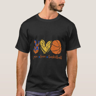Camiseta Bysketbyll Cute Bysketbyll Lovers do Peace Love pr