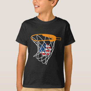 Camiseta Bysketbyll Net 4 De Julho Retro Sports Player Ath