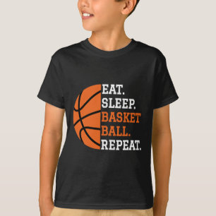 Camiseta Bysketbyll Player Boy Come Sleep Bysketbyll Repeti