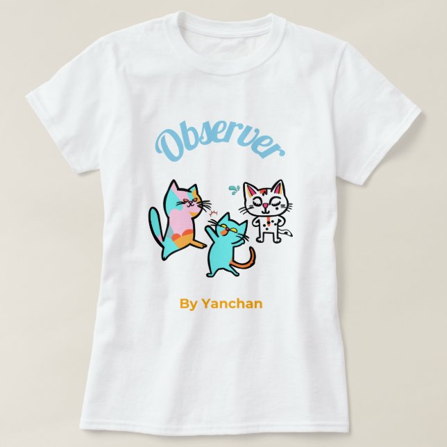 Camiseta Bystander (Yanchan) (Frente do Design)