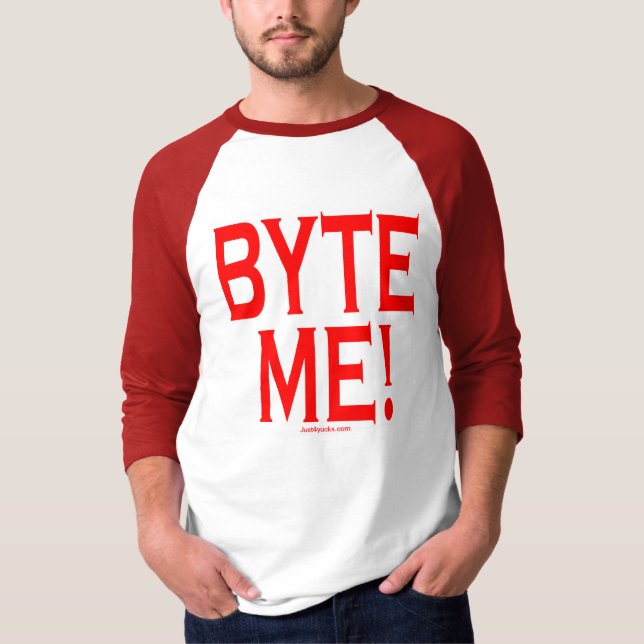 Camiseta Byte mim! (Frente)
