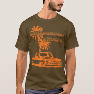 Camiseta C10,Jimmy,esmagado,Caminhão de corpos quadrados,Su