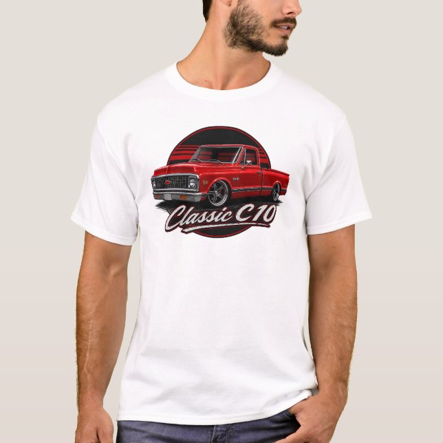 Camiseta C10 - Vermelho (Frente)