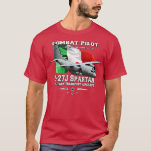 Camiseta C27J Aeronaves militares de transporte de espartan