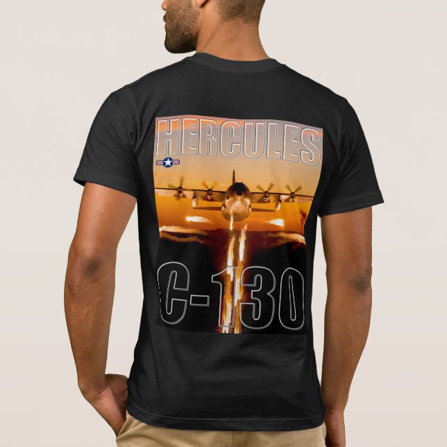 CAMISETA C-130 HERCULAS (Verso)