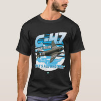 C-47 Porta-Camisas do Avião de Transporte WWII Sky