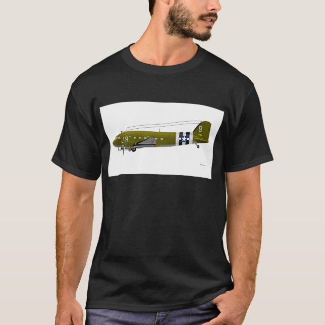 Camiseta C-47 Skytrain de Douglas (Frente)