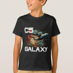 Camiseta C-5 Milha de Guerra do Avião de Transporte de Galá