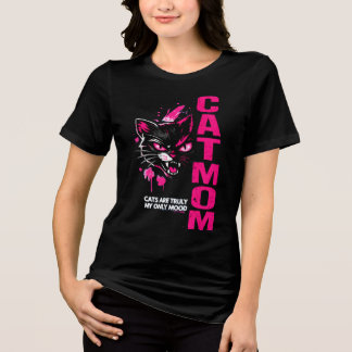 Camiseta C.A.T.M.O.M Mãe de Gato Fofa