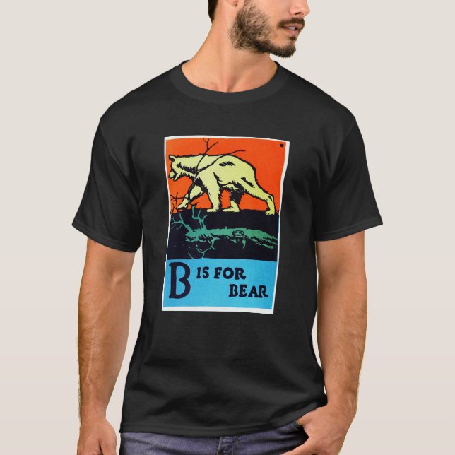 Camiseta C.B. Falls - B é para Urso (Frente)