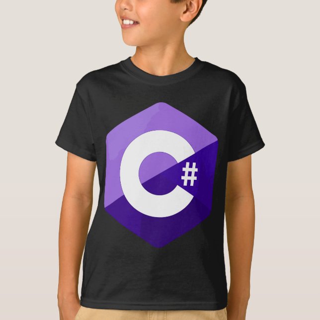 Camiseta C# (C Sharp.) para Engenheiros (Frente)