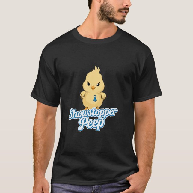 Camiseta C Campeão de Frango Bebê Fofo de Shows e Eventos d (Frente)