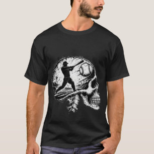 Camiseta C Cranio Balanço de Beisebol