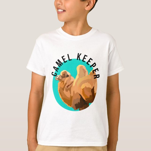Camiseta C é para Camel Keeper (Frente)