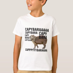 Camiseta C é para Capybara