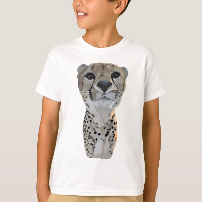 Camiseta C é para Cheetah (Frente)